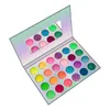24 Kolor Eyeshadow Palette Neon Glow W Dark Makeup Party Bar Urodziny Fluorescencyjne Cienie Oku UV Szminka Dekoracja Ślubna