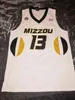 Sjzl98 Missouri Tigers 13 Maglia da basket Michael Porter Jr College blu, bianca o personalizzata qualsiasi giocatore per qualsiasi nome Maglie da uomo ricamo