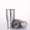 30 oz Stainless Steel Auto Glass Mug Waist Tumbler Double Wall Vacuum Insulated Beer Mug with Spill-Proof Lid