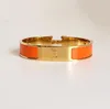 Hoge kwaliteit designer design Bangle roestvrij staal gouden gesp armband mode-sieraden mannen en vrouwen armbanden 0001200l