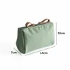 1 PC Solid Cosmetic Bag Korean Style Women Makeup Pouch Toiletry Waterproof Organizer Case Drop246p1257581