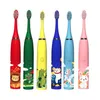 Pour enfants brosse à dents électrique motif de dessin animé enfants avec remplacer la tête de brosse à dents brosse à dents Ultra électrique 220425