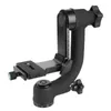 Statief 360 graden panoramische gimbal statiefbalkop 1/4 inch schroef met snelle loslaatplaat voor DSLR Camera Telepo Lens Loga22