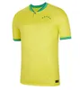 S-4XL 브라질 네서 Coutinho Soccer Jersey 2024 Camiseta de Futebol Brazil G.Jesus Vinicius Jr 24 25 Marcelo Football Shirt 남자 키트 키트 유니폼