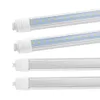 Lager i US 360 -graders T8 LED -rör 8ft 52W R17D/HO BASE LED Outdoor Tube för dubbelsidiga skyltar 6000K Cool White Clear Cover 16 Packs