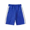 Мужские футбольные дизайнерские ладони Palmangel Mens Shorts Мужские женские дизайнерские короткие брюки Печать печать полоса