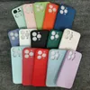 Candy Colors Matte Soft TPU Silicone Silicon Froofchproof Phone for iPhone