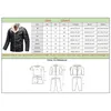 Jackets masculinos de jaqueta de trabalho masculino Blusa de camada superior de inverno e veludo outono de outono grande color