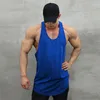 Gilet d'été maille vêtements de sport hommes débardeurs chemise sans manches équipement de musculation Fitness hommes Stringer débardeur 220614