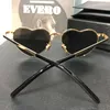 Popular Explosive Mens Ladies Luxury Designer Sunglasses S301 Unique Heart Shape Design Fashion Superstar Same Style Couples Glasses with Original Box 8GAA