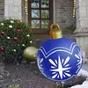 Décorations de Noël 4 # Ornements 23.6 pouces Boules Ambiance Extérieure Pvc Jouets Gonflables Pour La Maison Cadeau De Fête XmasChristmas