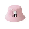 Berets Anime Tokyo Revengers Pink Summer Hat Women Men Panama Bucket Cap The Design Flat Visor Harajuku Fisherman