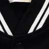 Arrival Bomber Jacket Men Rib Sleeve Cotton Casual Baseball Uniform Collar Coat Star Autumn And Winter Spliced Short 220805
