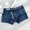 1/2 Pcs Goodeal Boxer Shorts Mutande Mutandine da uomo Maschile Uomo traspirante Sexy Pugili personalizzati per Mens Fashion Letters Biancheria intima G220419