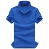 2023 Summer High Quality 100% Cotton Embroidered Plus Size mode Kort ärm Polos skjortor Casual Men's Designer T Shirts