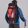 Mens 80L Large Waterproof Climbing Hiking Backpack Camping Mountaineering Backpack Sport Outdoor Rucksack Bag 220722