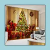 Curtain Drapes Custom 3D Christmas Tree Curtains For Living Room Bedroom Home Decor Sock Design Cortinas Drop Delivery 2021 Deco El Suppli