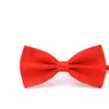 Polyester Bowtie Classic Solid Color Butterfly Wedding Party Slips Kid Suit Tuxedo Cravat Gift Fashion Neck Wear Bow Tie