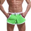 Mode sport shorts män avslappnad sommar andas manliga strand shorts lös elastisk midja 220715