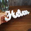 Personalized Factory Production Speed Fast Wooden Wedding Decoration Letters Custom 12cm high name table sign D220618