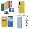 Samsung A23 4G A33 5G A73 A53 A53 A13 A22 A32 A52 A72 S22 Ultra S21 Fe Plus Note 20 Suck Lychee Litchi Magnetic Closure Flip Cover Pouches