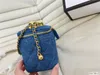 Hot Classic Popular Mini Hangbags Bolsos de hombro Totes de diseñador Bolso de diseñador Bolso cruzado para mujer Monederos de embrague para mujer Carteras azules Tronco Caja de lona Cartera de cuero