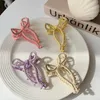 Korea style candy color bowknot clamps back of the head hair clip women large size Hair Accessories headwear female