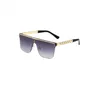 Man miljonair Zonnebril metalen glazen frame rijden brillen fietsen sunglasse outdoor mode zonnescherm flat top vintage sunglass vrouwelijk