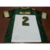 Chen37 aangepaste mannen jeugd vrouwen vintage Edmonton Eskimos #2 Gizmo Williams voetbalshirt maat S-5XL of aangepaste naam of nummertrui