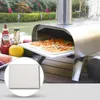 Rostfritt stål pizza bakning ugn kommersiell pizza ugn gör maskin utomhus camping bbq ugn