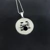 Pendant Necklaces Personality Drummer Musician Necklace High Quality Stainless Steel Collar Jewelry For Music Fans YP7153 Drop