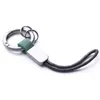 Роскошная замшевая кожаная клавиша Black Clasp Creative Diy Keyring Holder Universal Car Key Chain для мужчин /женского подарка для ювелирных изделий