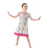 Robes de fille Bébé Filles Robe 3D Dessin animé Imprimer Enfants Princesse Costumes Été Anniversaire Fête Casual Enfant Pyjamas Enfants Robes