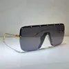 Summer Sunglasses For Women Men 1245 Style Anti-Ultraviolet Retro Plate Square Frameless Fashion Glasses With Box 1245S217q