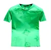 Mens T-Shirts popular European station 2022 new mens flocking round neck T-shirt trendy printing slim large size short-sleeved top men M3YE