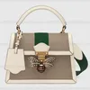 2022 Nieuwe stijl Designer Tote schoudermodezakken Wooding Queen Margaret Butterfly Duffer Leer Crossbody Tas Luxe Beroemde handtassen Lady Gift Wallet Portemoes Hobo