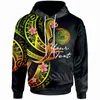 Herrtröjor tröjor tryckt försäljning huva för män federerade tillstånd av mikronesia casual anpassad namn hoodie plumeria blommor stil unise