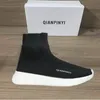 Gai Socks Boots Spring осень классическая сексуальная спортивная спортзал повседневная женщина-дизайнерские дизайнерские обувь для мужчин спортивные вязаные эластичные платформы Lady Lase Up Толстые кроссовки Размер 35-42-44-45