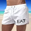 Mens Beach Shorts Lonsdale-tryck Sport Running Short Pants Swimming Trunk Pants snabbtorkande rörelse Surfing Badkläder