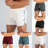 Men S Summer Beach Gym Fitness Shorts Snel droog ademende sporttraining Casual jogging Running Running Sweat Pants broek 220714
