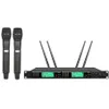 Bolymic Dual Cordless Microphone System Set True Diversity Long Range Church Performance Handheld Mic Mikrofon System307G3444497