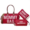 2022 حقيبة حمل للأطفال للأمهات حفاضات الأمومة أمي حقيبة الأكياس منظم تغيير عربة الرعاية رعاية الأطفال Y220429