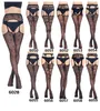 Moda Ultrathin Açık Kasık Çorap Spanties Jartiyer Tayt Hosiery Seksi Bacak Iç Çamaşırı Sandy Çorap Uyluk-Highs Çorap Dantel Çorap Kadın Lingery