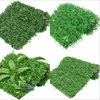 Ghirlande di fiori decorativi 40 cm pianta artificiale muro prato verde piantare sfondo decorazione immagine plastica erba finta fiore decorazione autunnale