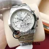 Sale New Overseas 5500V/110A-B075 White Dial A2813 Automatic Mens Watch SS Steel Bracelet STVC No Chronograph STVC Watches SwissTime. LATL