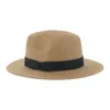 Spring Summer Straw Panama Beach Hat for Women Men Shade hat Small Brim Hats Woman Man Sun Protection Cap Girls Caps Female Sunhat mens Sunhats Wholesale 14colors