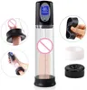 Автоматическое увеличение насоса пениса Увеличение USB Electric Electric Extender Extender Vacuum Sexy Toys для мужчин