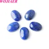 أزياء Oval Cabochon Cab Picasso Jasper الأحجار الكريمة الطبيعية حبات المجوهرات صنع سحر الملحقات 30pc بوكسال بوكس