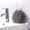 Zachte Chenille Keuken Badkamer Handdoeken Bal Wandmontage Opknoping Wipe Doek Sneldrogende Super Absorberende Microfiber Handdoeken RRA12778