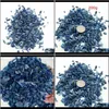 Decorazioni Acquari forniture per animali domestici Giardino Home 100g Bulk Blue Kanite Crystal Quartz Healing Reiki Gemstone Fish Stone Naturale T237Q